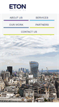 Mobile Screenshot of etonassociates.com